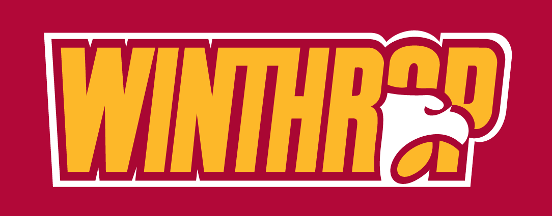 Winthrop Eagles 1995-Pres Wordmark Logo iron on paper